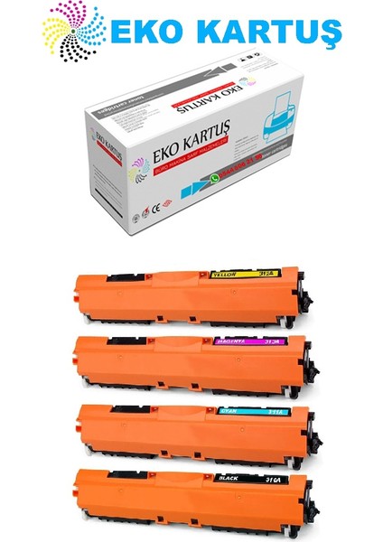 Canon I-Sensys LBP-7010C (CE310-CE311-CE312-CE313) Muadil Toner