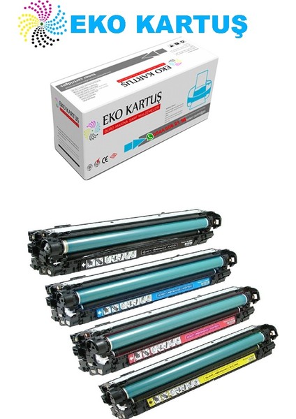 Hp CF081A (CE400A-CE401-CE402-CE403) Set Muadil Toner