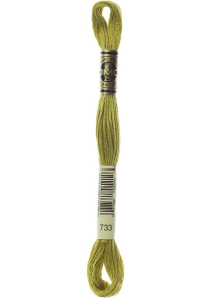 Dmc Muline Specisl 8 Metre Nakış İpliği (2 Adet): Renk: 733