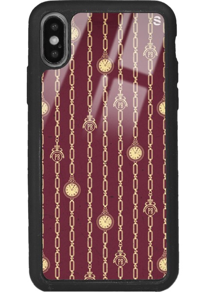 Apple iPhone x - Xs Peaky Blinders Duvar Kağıdı Tasarımlı Glossy Telefon Kılıfı