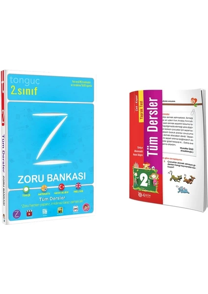 Tonguç Akademi 2. Sınıf Tüm Dersler Zoru Bankası ve Tüm Dersler Yaprak