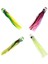 4x 3D Gözler Ahtapot Kalamar Etek Lure Trolling Etek Lures Jet Head Lures 1