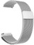 Casestreet Spovan Watch 4 Pro Kordon Hasır Metal Örgülü Ayarlanabilir Gümüş 1