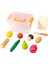 11 / Set Pretend Pretend Kesme Meyve Oyuncak Oyun Yiyecekleri Yemek Yemek Için 3+ Öğrenme Fıstık Stili (Yurt Dışından) 2