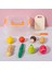 11 / Set Pretend Pretend Kesme Meyve Oyuncak Oyun Yiyecekleri Yemek Yemek Için 3+ Öğrenme Fıstık Stili (Yurt Dışından) 4