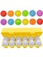 12 Adet Çocuklar Montessori Sayısı ve Maç Sıralayıcısı Eğlenceli Eşleştirme Yumurta Eğitici Oyuncaklar Meyve (Yurt Dışından) 1