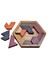 11 Adet Sihirli Ahşap Bulmaca Tangram Beyin Teaser Çocuk Eğitici Oyun Oyuncak Hediye (Yurt Dışından) 1