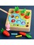 Ahşap Montessori Oyuncak Havuç Hasat Balıkçılık Oyunu Bebekler Için Oyuncaklar Sıralama (Yurt Dışından) 3