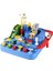 Araba Macera Oyuncaklar Playset Oyunu Yarış Pisti Toddler Oyuncak Toddlers Çocuklar Için 2 Arabalar Mavi (Yurt Dışından) 1