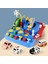 Araba Macera Oyuncaklar Playset Oyunu Yarış Pisti Toddler Oyuncak Toddlers Çocuklar Için 2 Arabalar Mavi (Yurt Dışından) 4