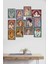 Motifli Kızlar 12 Parça Mdf Tablo 1
