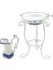 1/12 Dollhouse Minyatür Porselen Su Potu Lavabo ve Metal Raf Seti Oyuncak (Yurt Dışından) 2
