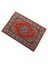 Minyatürler Dollhouse Kırmızı Şekil Halı Kilim Mobilya Bebek Evi Dekorasyon (Yurt Dışından) 1