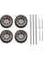 Rc 1/64 Araba Çocuk Oyuncakları Için Araba Kauçuk Tekerlek / 3 Akslar 5 End Caps A1 (Yurt Dışından) 1