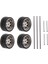 Rc 1/64 Araba Çocuk Oyuncakları Için Araba Kauçuk Tekerlek / 3 Akslar 5 End Caps A1 (Yurt Dışından) 4