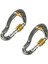 2 Adet 25KN Kaya Tırmanışı Anti-Aşınma Halat Ana Kilit Carabiner Hızlı Kanca (Yurt Dışından) 1