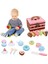 Ahşap Mutfak Dondurma Playset Mutfak Aksesuarları Bebek Toddlers Çocuklar Için (Yurt Dışından) 5