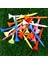 Profesyonel Plastik Golf Tees 12 Parça Golfçü Eğitim Yardımı Esnek 83MM 4