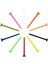 10 Adet Yüksek Performanslı Golf Tee Taç / Pençe Tee 2-3 / 4 ve 3-1 / 4 '' Top Tırnak 70 mm 4