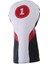 Spor Golf Kulübü Headcover 460CC Sürücü Ahşap Kafa Kapak No. 1 3 5 Beyaz 1(Yurt Dışından) 2
