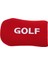 Yumuşak Rahat Golf Mallet Kafa Kapak Demir Koruyucu Atıcı Kapak Kırmızı 1