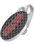 Golf Topu Marker Kristal Matkap Klips Marker Golf Visor Kırmızı Için 4