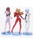 Disney 3 Adet Anime Ayanami Rei Evangelion Eva Pvc Figürleri 13CM 3