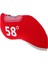 Dayanıklı Neopren Golf Kulübü Demir Atıcı Kafa Örtüsü Headcover Koruyucu Kol 58 Derece Kırmızı 2