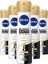 Invisible Black White Ipeksi Pürüzsüzlük Bayan Deodorant 150 ml X5 1