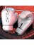 Boks Eldiveni Sparring Pu Deri Kickboks Delme Çantası Mitts 8oz_white 4