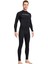 Premium Dalış Wetsuit Uzun Kollu Siyah Tam Vücut Dalış Suit Mayo M 5