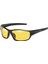 Bisiklet Goggles Bisiklet Güneş Gözlüğü Sürüş UV400 Koşu Sürme Anti-Uv Gözlük Sarı 3