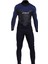 Erkek Wetsuit, 3mm Neopren Tam Vücut Uzun Kollu Dalış Sırt Fermuar L 1