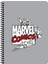 Seri 1 16.5X22.5 Çizgili Defter - Gri 1