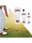 3 Adet Su Geçirmez Golf Ahşap Kafa Kapak Fairway Hibrid Kulübü Başörtüsü Kılıfı Beyaz (Yurt Dışından) 3