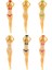 6 Adet Golf Tees Komik Golf Tees Kadınlar Için Bikini Golf Tees (Yurt Dışından) 2