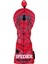 Pu Golf Ahşap Headcover Golf Kulübü Kafa Kapak Golfçü Hediye Kırmızı Fairway (Yurt Dışından) 1