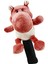 Golf Kulübü Headcover Ahşap Sürücü Kafası Kapak Koruyucu Kollu Kırmızı Hipopopotamus (Yurt Dışından) 1