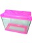 Pembe Renkli Kapaklı Akvaryum 35 cm 3