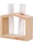 F Fityle Cam Hidroponik Bitki Vazo Konteyner Saksı Standı Planter 10.8X4X9 cm (Yurt Dışından) 1