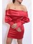 Strablez Saten Mini Elbise 3