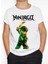 Ninjago Çocuk Tişört Beyaz Unisex 2