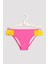 Kız Çocuk Frill Toucan Halter Bikini Takımı 5