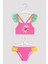 Kız Çocuk Frill Toucan Halter Bikini Takımı 1