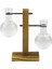 Ahşap Standı Cam Bitki Teraryum Konteyner Hidroponik Pot Vazo Masa Dekor 10X7.5X19CM (Yurt Dışından) 1