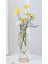 Nordic Altınfish Cam Çiçek Vazo Masa Kurutulmuş Bitki Raf Ev Dekor Için Standı Altın Hydroponic Çiçek Vazo - 22X8.5 cm (Yurt Dışından) 3