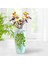 Chic Reçine Kuru Çiçek Vazo Dekor 3D El Yapımı Ofis Dekor Bitki Pot Doku 11X19CM (Yurt Dışından) 3