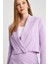 Kadın Kruvaze Kısa Blazer Ceket 2