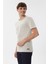 Lee Cooper Bisiklet Yaka Slim Fit Düz Bej Erkek T-Shirt - 222 Lcm 242042 Daniel 3