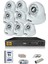 - 8 Kameralı 5 Mp Sony Lensli 1080P Full HD Güvenlik Kamerası Sistemi - Cepten İzle - 1 TB İç 1
